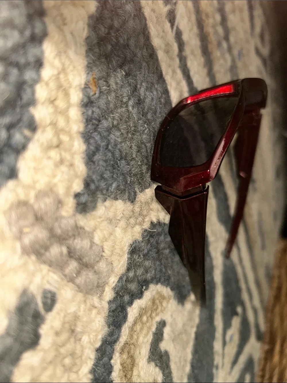 Target Kids Burgundy Rectangular Sunglasses
